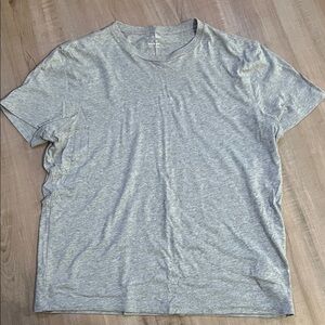 J. Crew Light Gray Men's Short Sleeve Tee
